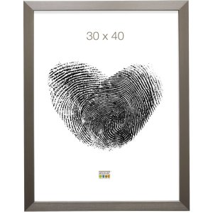 plastic frame S41VD1 silver 50x70 cm