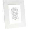 wooden frame S53G white 40x50 cm