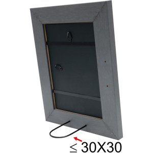 wooden frame S53G gray 40x60 cm