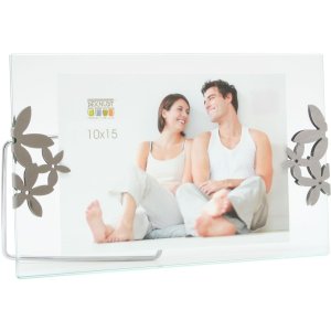 Glass frame flowers 10x20 cm S59ZE3