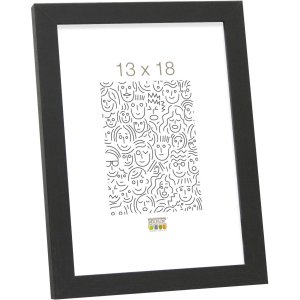 Deknust S44C wooden frame 10x15 cm black