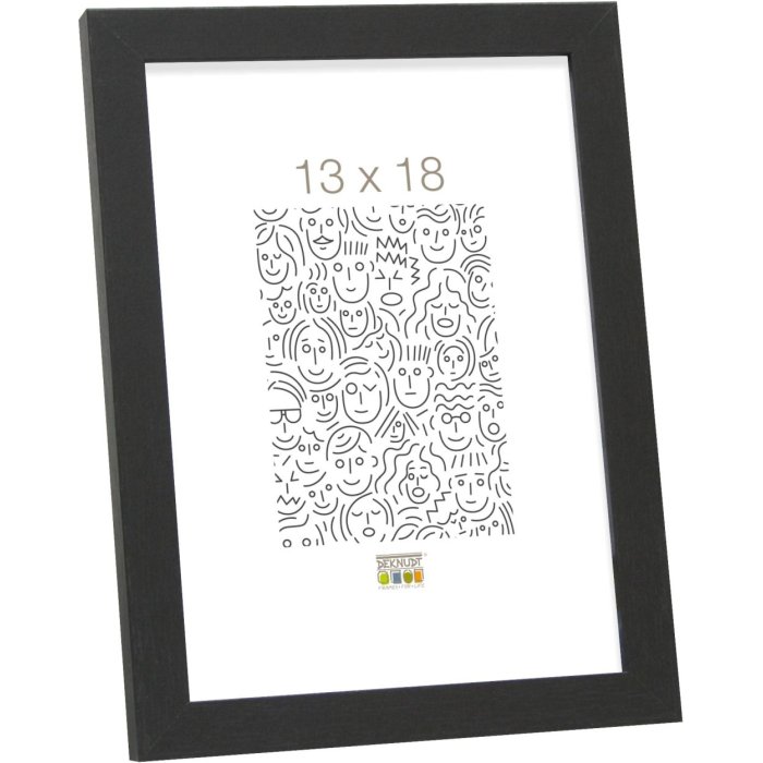 Deknust S44C wooden frame 40x50 cm black