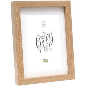 wooden frame S40A oak 13x18 cm - 10x15 cm