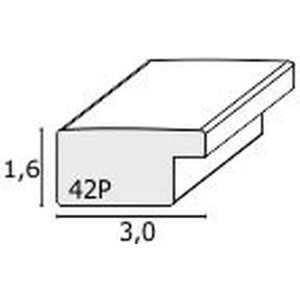 Deknudt Plastic frame S42P 20x20 cm white