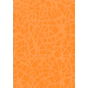 Paper 70x100 cm Handmade Loops orange