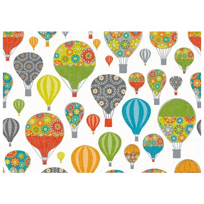 Paper 50x70cm hot air balloons