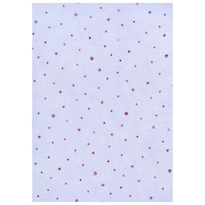 Paper 50x70cm dots fleece lilac