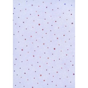 Paper 50x70cm dots fleece lilac