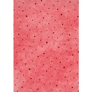 Paper 50x70cm Dots Fleece red