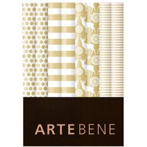 ARTEBENE gift paper stars 70x200 cm roll