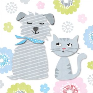 Mini card Dog & Cat