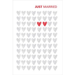 ARTEBENE card Just Married Hearts