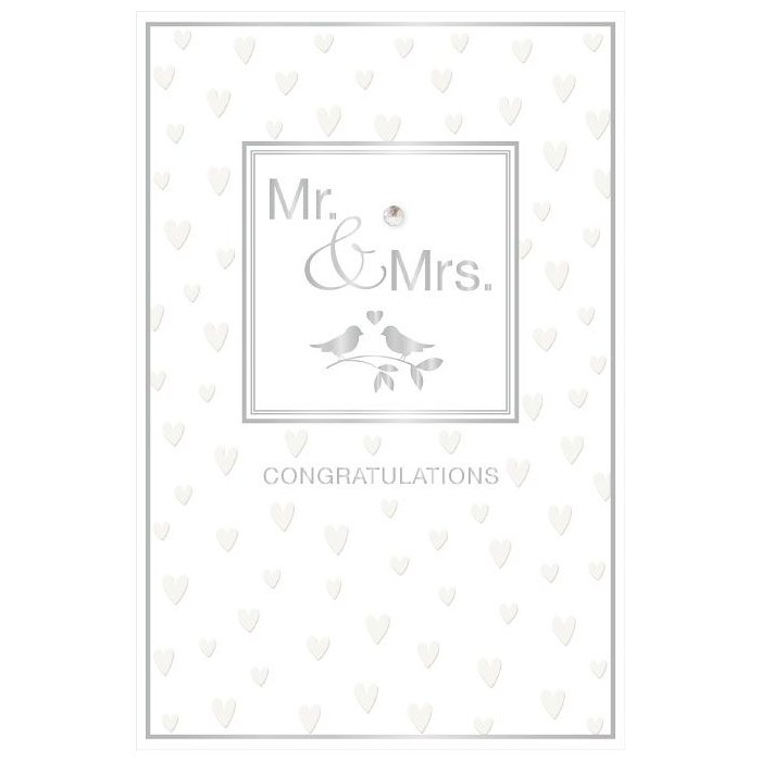 ARTEBENE Card Wedding Mr. & Mrs.