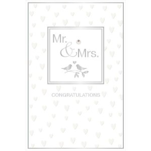 ARTEBENE Card Wedding Mr. & Mrs.