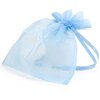 Organza bag 17x21 cm bleu