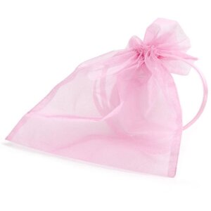 Organza bag 17x21 cm rosÃ©