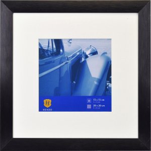 Luzern aluminium frame 20x20 cm black