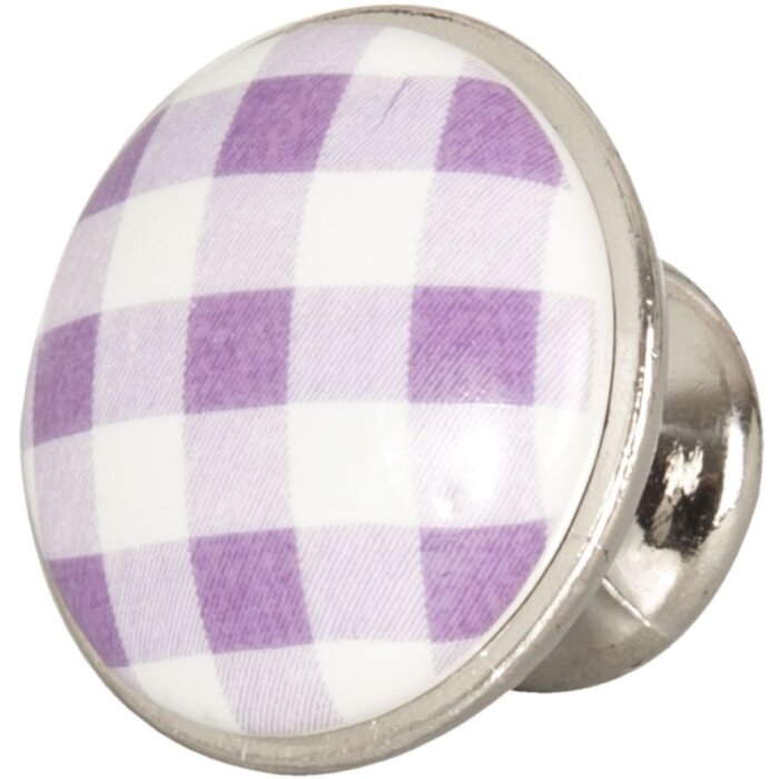 checkered purple white (62548)