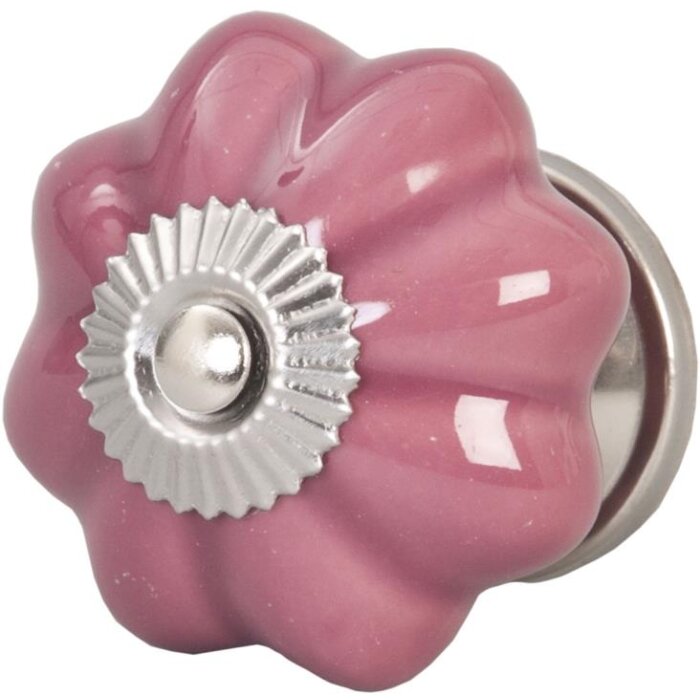 Unicolour pink silver (61902)