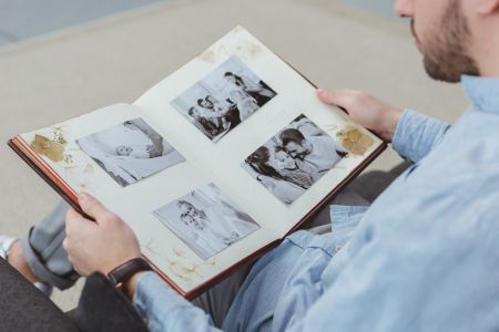 Decorate photo albums