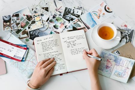 Design your own travel diary